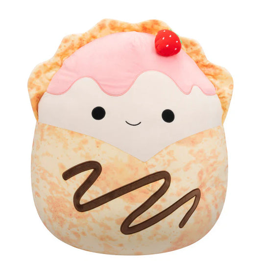 Squishmallow 8 Inch Gasten the Strawberry Crepe Plush Toy - Owl & Goose Gifts