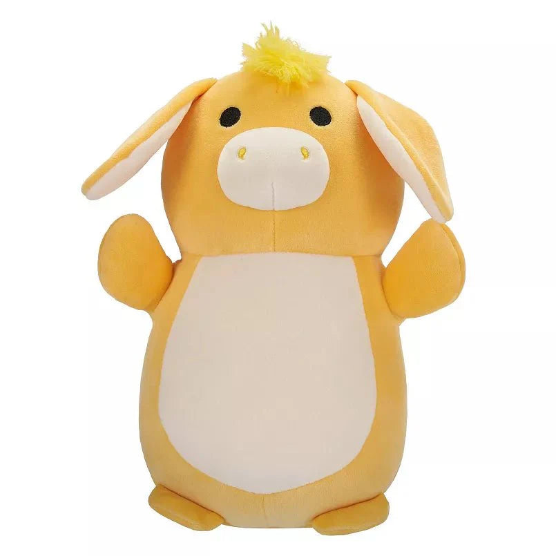 Squishmallow 10 Inch Gavyn the Donkey Hug Mees Plush Toy - Owl & Goose Gifts