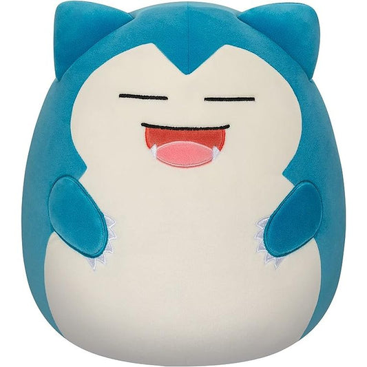 Squishmallow 10 Inch Pokemon Snorlax Plush Toy - Owl & Goose Gifts