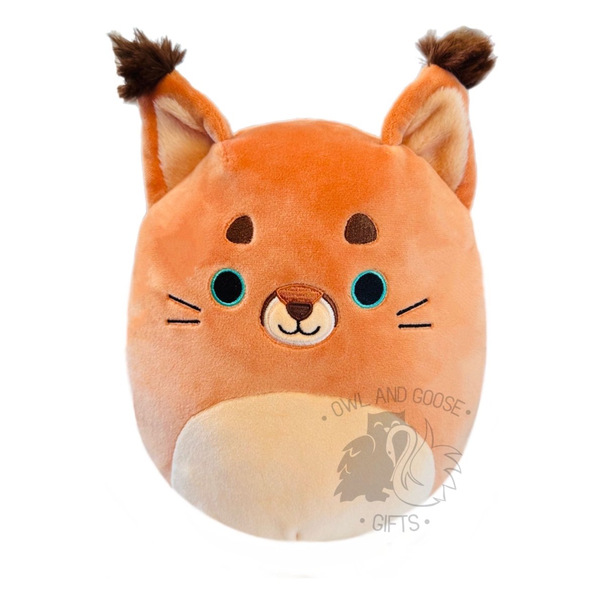 Squishmallow 12 Inch Ferraz the Caracal Cat Plush Toy - Owl & Goose Gifts