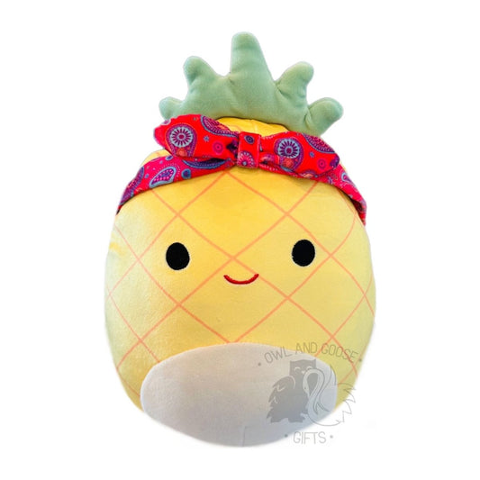 Squishmallow 12 Inch Maui the Pineapple with Headband Plush Toy - Owl & Goose Gifts