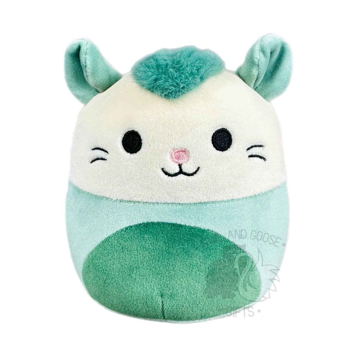 Squishmallow 5 Inch Willoughby the Opposum Plush Toy - Owl & Goose Gifts