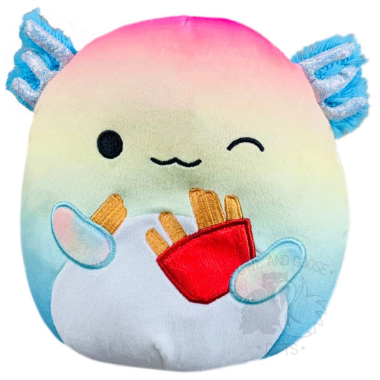 Squishmallow 8 Inch Aika the Axolotl I Got That Squad Plush Toy - Owl & Goose Gifts