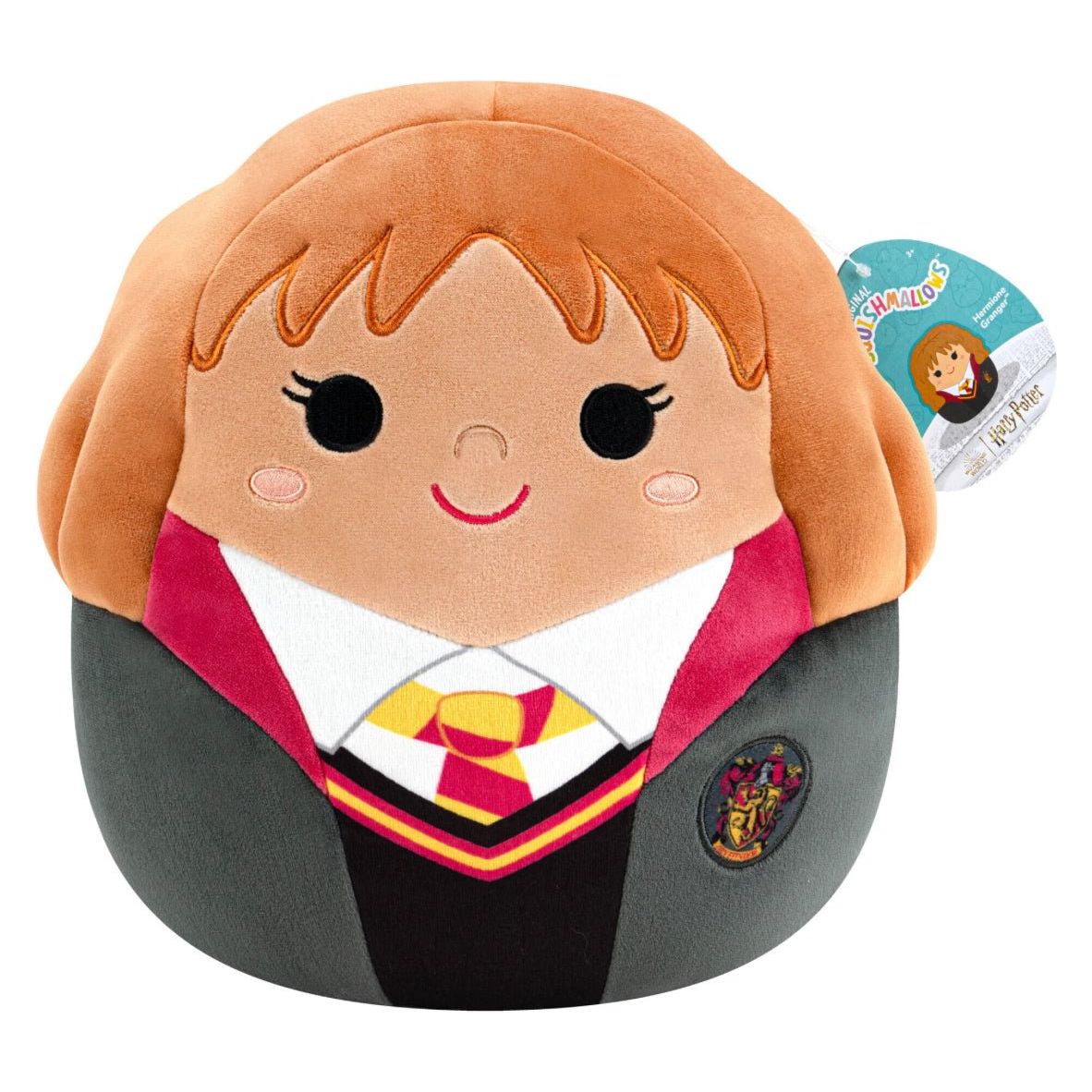 Squishmallow 8 Inch Hermione Granger Plush Toy - Owl & Goose Gifts