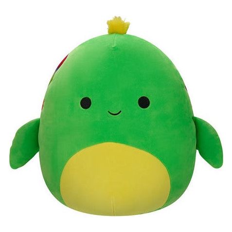 Squishmallow 8 Inch Lars the Neon Green Sea Turtle Plush Toy - Owl & Goose Gifts