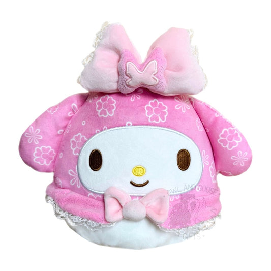 Squishmallow 8 Inch 50th Anniversary My Melody Pink Sanrio Plush Toy - Owl & Goose Gifts