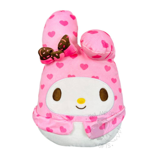 Squishmallow 8 Inch My Melody Valentine Sanrio Plush Toy - Owl & Goose Gifts