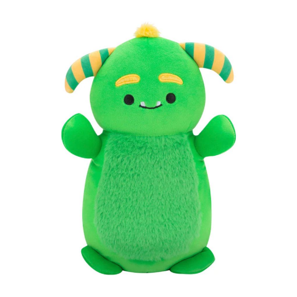 Squishmallow 10 Inch Callum the Monster Halloween Hug Mees Plush Toy - Owl & Goose Gifts