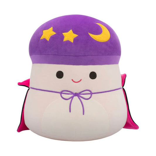 Squishmallow 5 Inch Carina the Mushroom with Cape Halloween Plush Toy - Owl & Goose Gifts