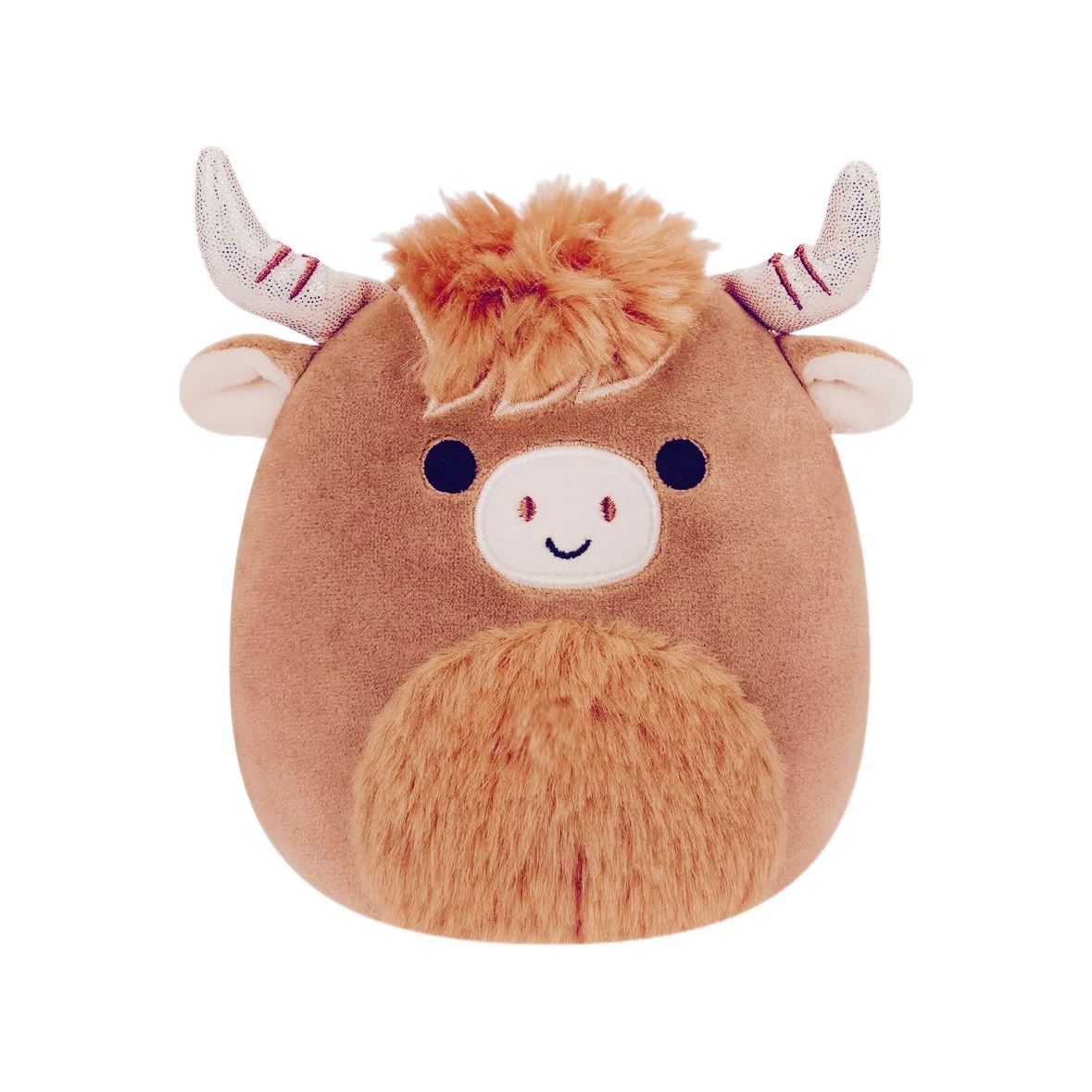 Squishmallow 5 Inch Wilfred the Highland Cow Plush Toy - Owl & Goose Gifts