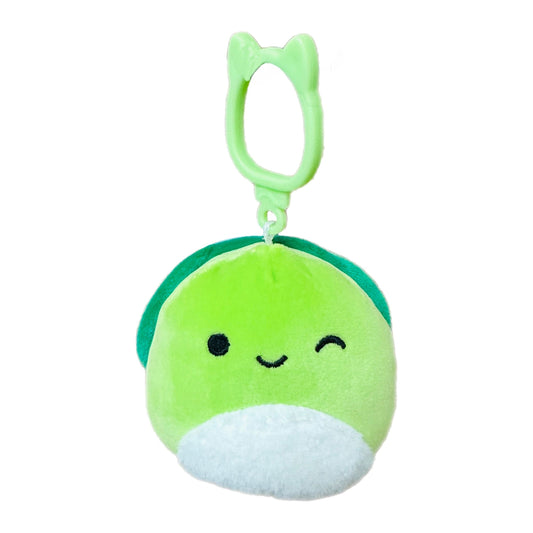 Squishmallow 3.5 Inch Henry the Turtle Plush Clip - Owl & Goose Gifts