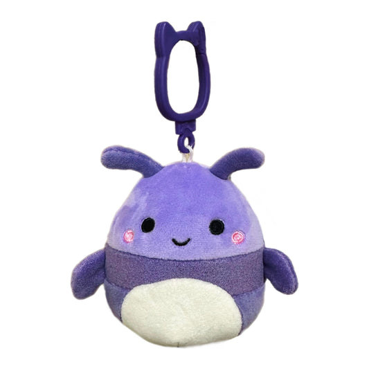 Squishmallow 3.5 Inch Axel the Beetle Plush Clip - Owl & Goose Gifts