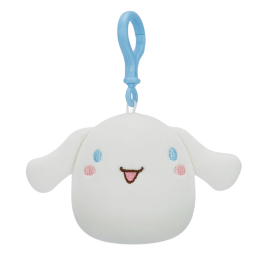 Squishmallow 3.5 Inch Cinnamoroll Sanrio Plush Clip