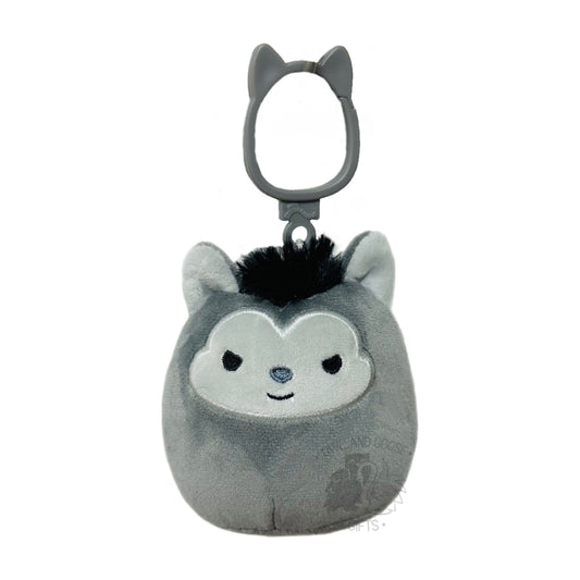 Squishmallow 3.5 Inch Noland the Werewolf Halloween Plush Clip - Owl & Goose Gifts
