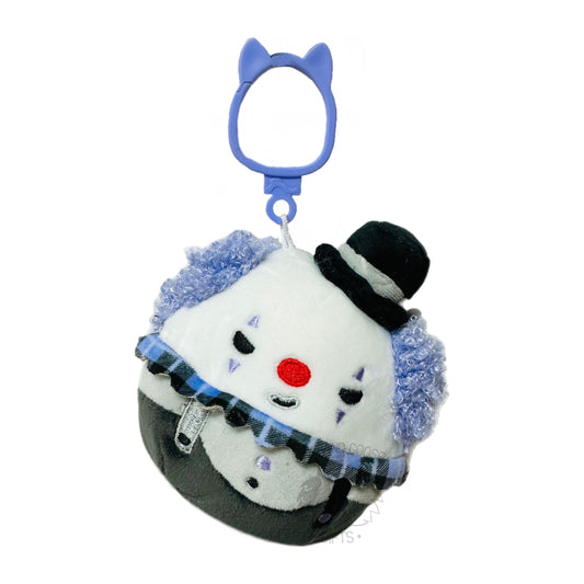Squishmallow 3.5 Inch Ms. K the Clown Halloween Plush Clip - Owl & Goose Gifts