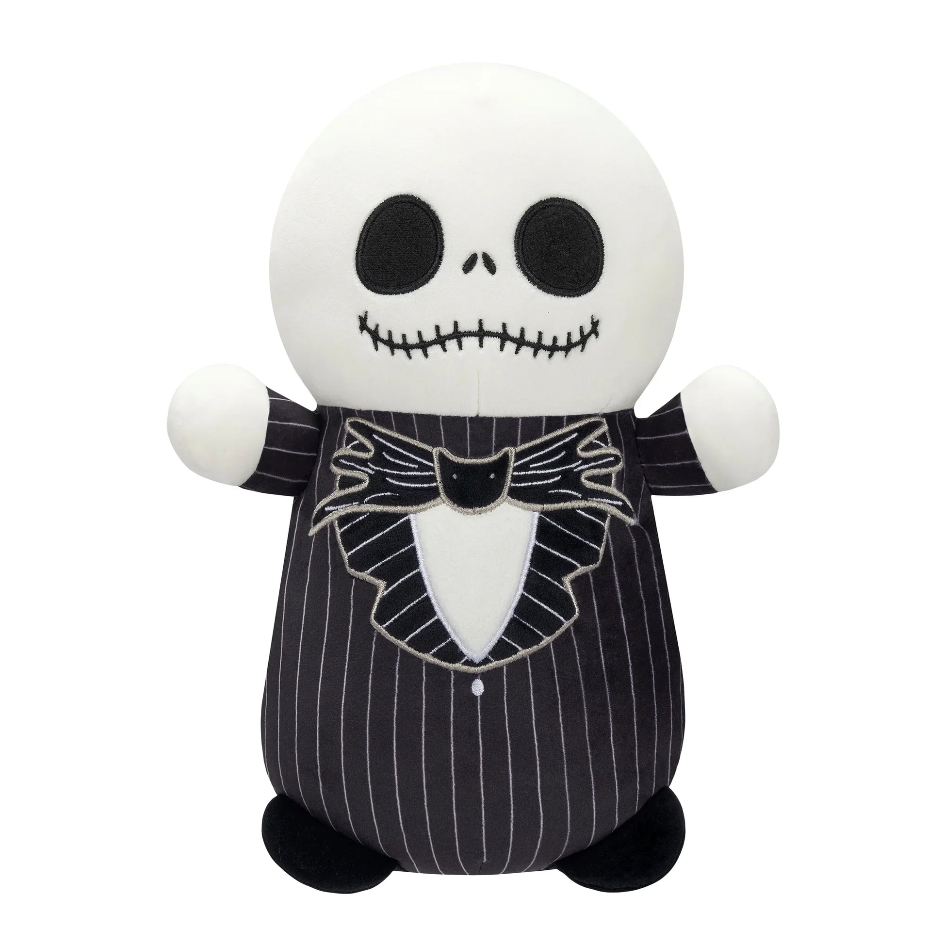 Squishmallow 10 Inch Jack Skellington Nightmare Before Christmas Hug Mees Plush Toy - Owl & Goose Gifts
