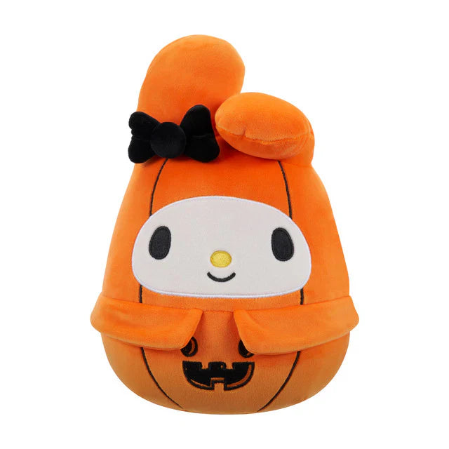 Squishmallow 8 Inch My Melody Pumpkin Halloween Sanrio Plush Toy - Owl & Goose Gifts