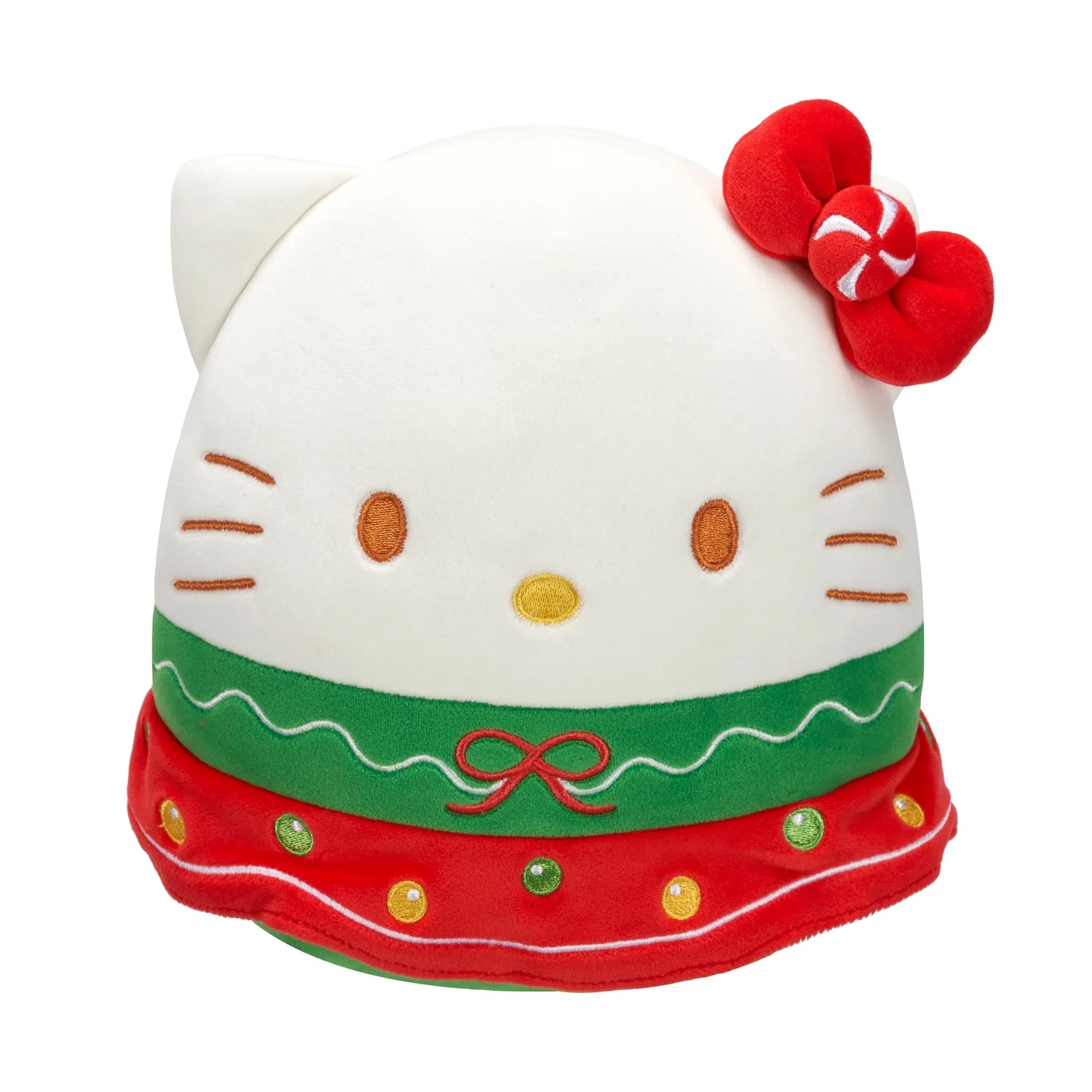 Squishmallow 8 Inch Hello Kitty Christmas Sanrio Plush Toy - Owl & Goose Gifts