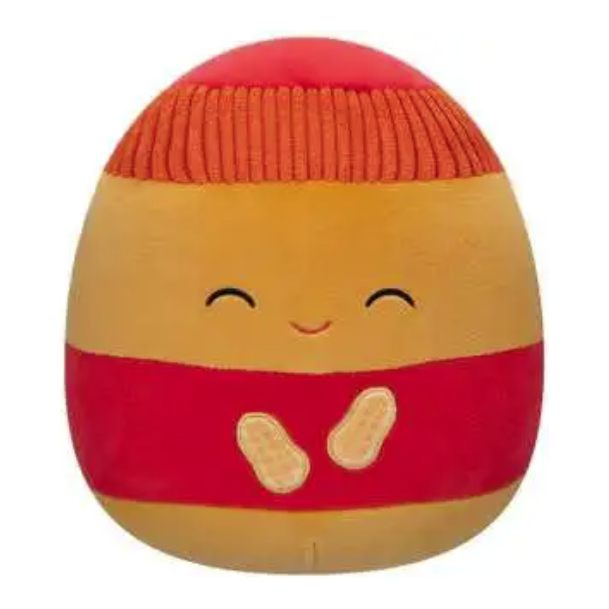 Squishmallow 8 Inch Nedison the Peanut Butter Plush Toy - Owl & Goose Gifts