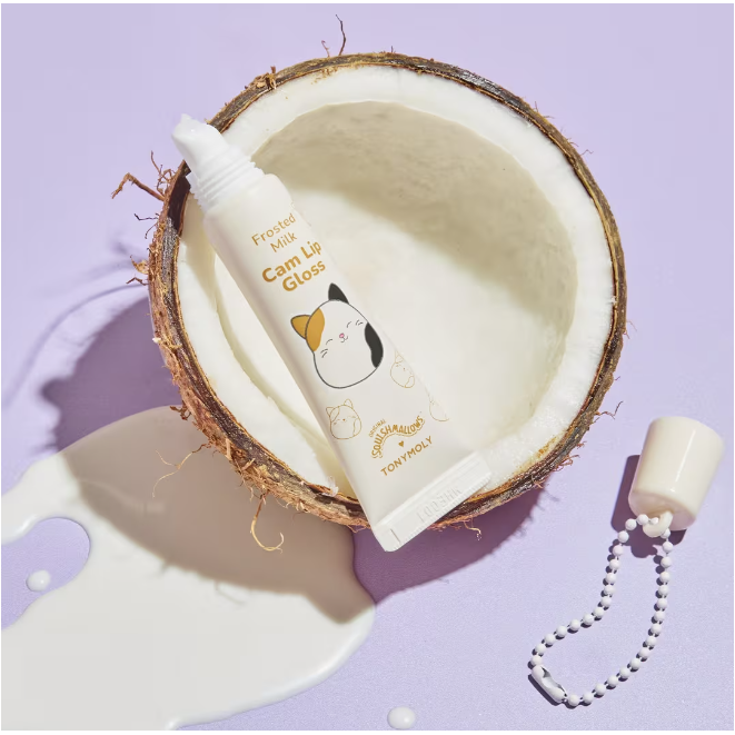 Squishmallow X TONYMOLY Cam's Frosted Milk Lip Gloss