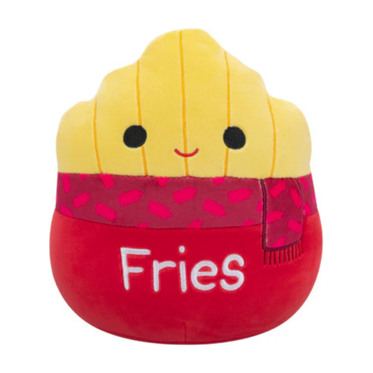 Squishmallow 5 Inch Floyd the Fry with Scarf Plush Toy - Owl & Goose Gifts