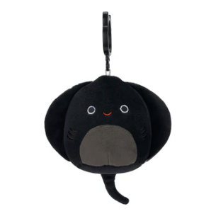 Squishmallow 3.5 Inch Fen Fang the Stingray Plush Clip - Owl & Goose Gifts