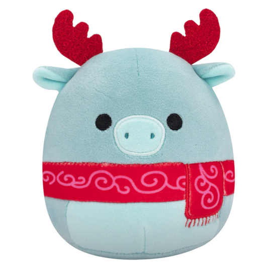Squishmallow 12 Inch Wyndmoor the Moose Christmas Plush Toy - Owl & Goose Gifts