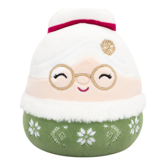 Squishmallow 12 Inch Nicolette the Mrs. Claus with Green Outfit Christmas Plush Toy - Owl & Goose Gifts