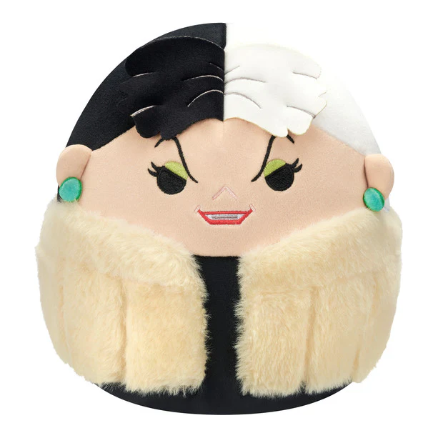 Squishmallow 8 Inch Disney Villains Cruella De Ville Plush Toy