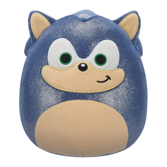 Squishmallow 8 Inch Sonic the Hedgehog Metallic Plush Toy