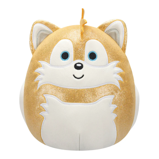 Squishmallow 8 Inch Sonic the Hedgehog TAILS Metallic Plush Toy