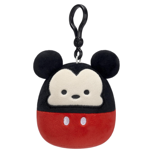 Squishmallow 3.5 Inch Mickey Mouse Disney Plush Clip