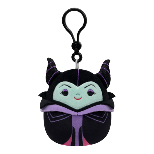 Squishmallow 3.5 Inch Maleficent Disney Villains Plush Clip