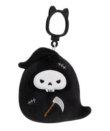 Squishmallow 3.5 Inch Otto the Reaper Halloween Plush Clip