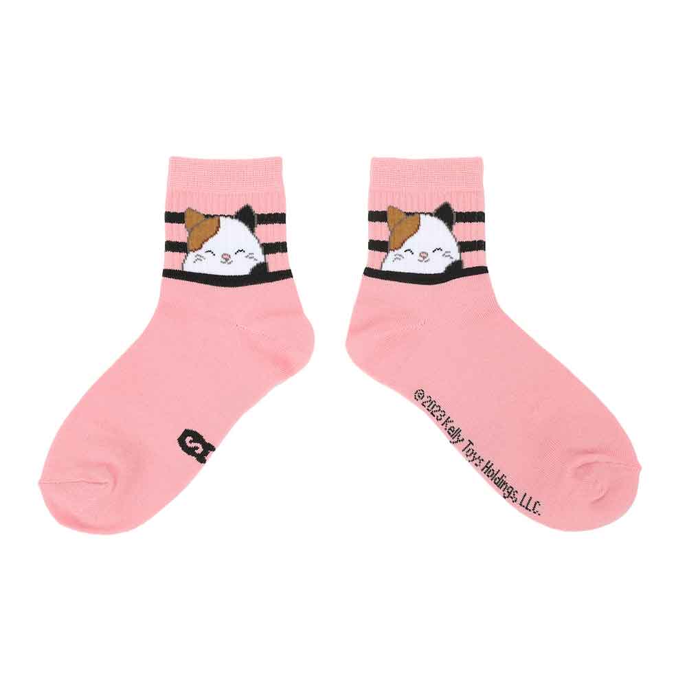 Squishmallow Women's 3 Pack Quarter Crew Socks - Owl & Goose Gifts