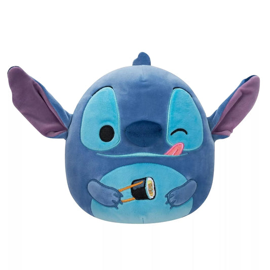 Squishmallow 8 Inch Stitch with Sushi Disney Plush Toy - Owl & Goose Gifts